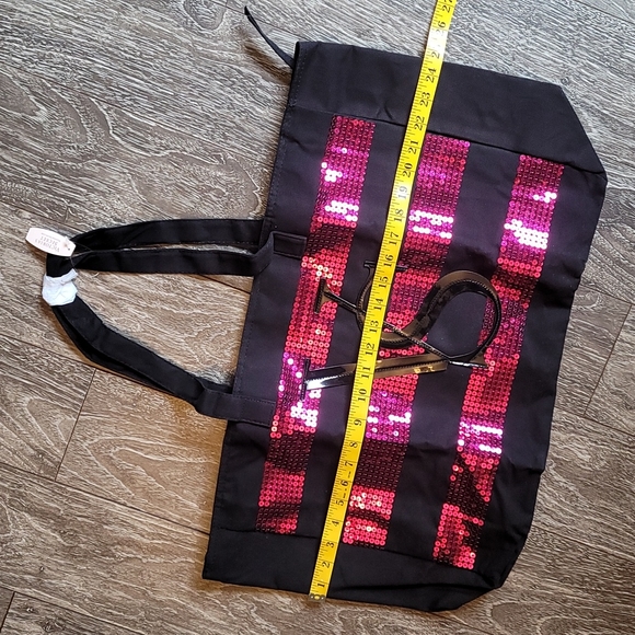 NEW Victoria's Secret Sequin Tote Bag - Picture 9 of 10